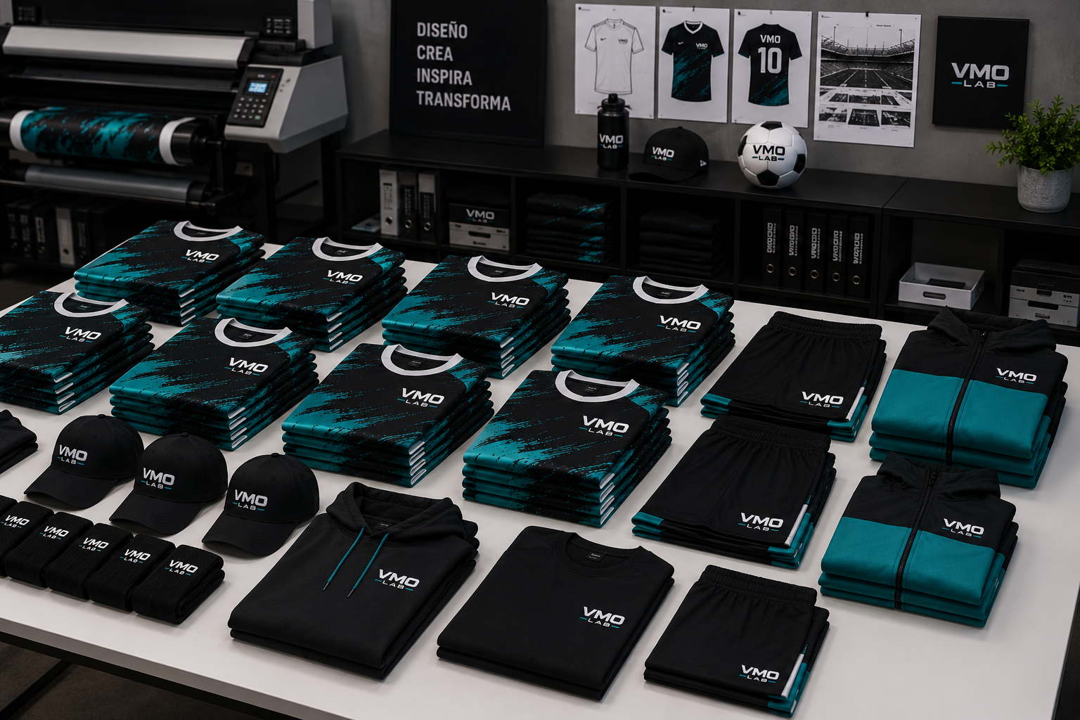 Merchandising corporativo personalizado VMO Lab